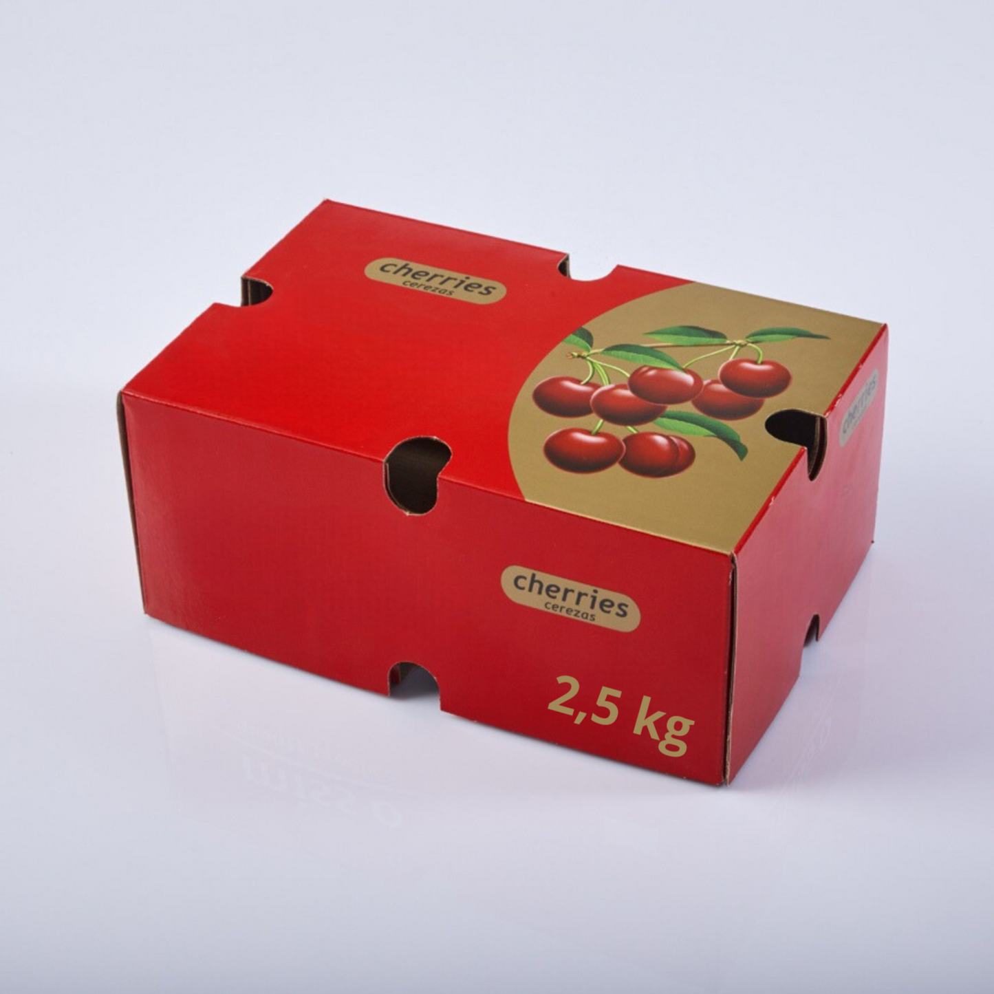 Caja de Cerezas Premium Formato Mediano - 2,5 kg